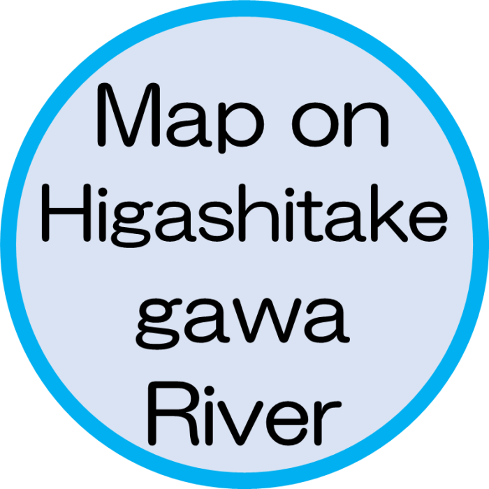 Map on Higashitakegawa River
