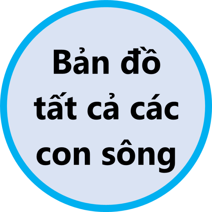 Bản đồ tất cả các con sông