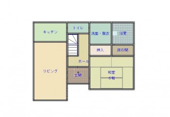 １Ｆ　間取り図
