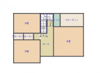 ２Ｆ　間取り図