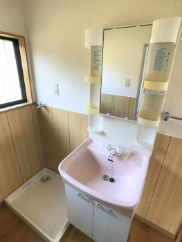 洗面所、洗濯機置き場