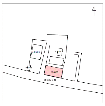 公売第2号の見取図