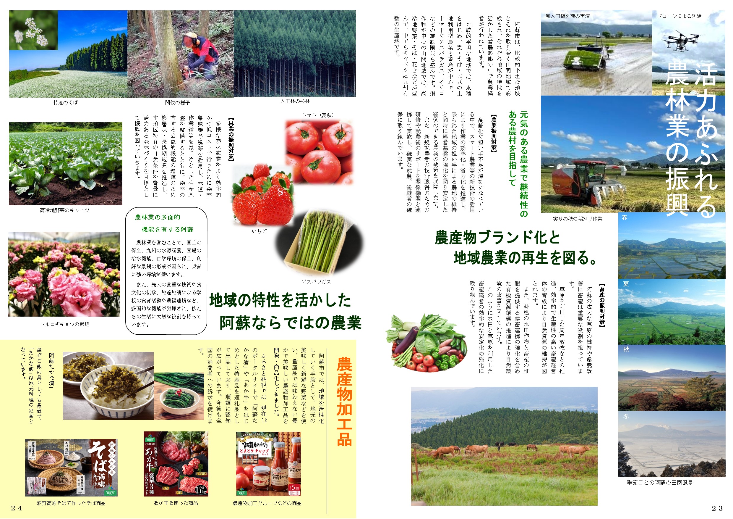 市勢要覧　農業・林業・畜産業