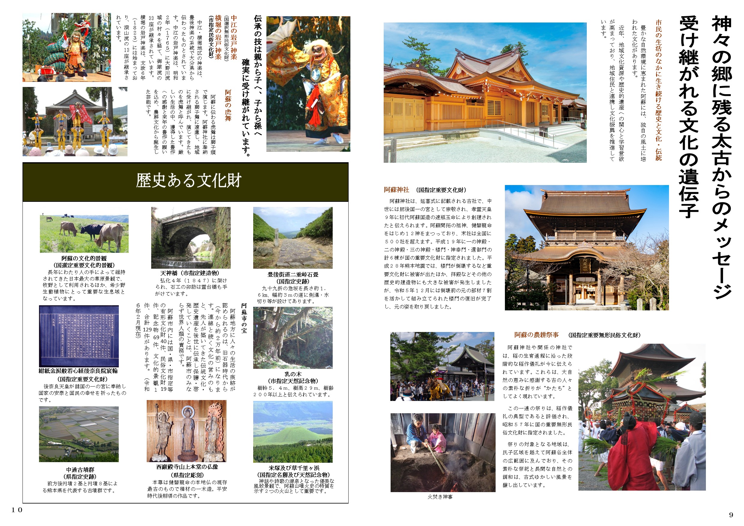 市勢要覧　文化・歴史