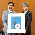 絵画と野中哲照さん
