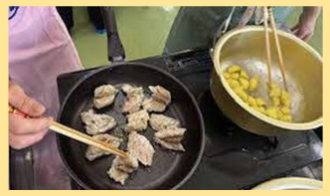 料理のようす