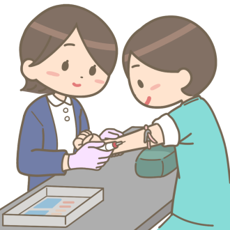 採血イラスト