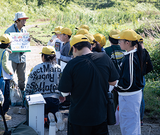内牧小学校草原体験学習