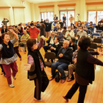 老人クラブ連合会文化祭のようす