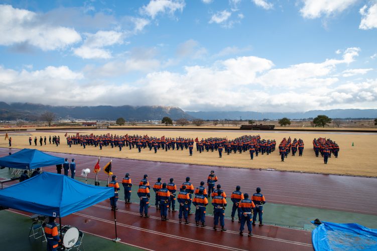 阿蘇市消防団出初式