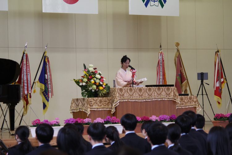 阿蘇市立卒業証書授与式